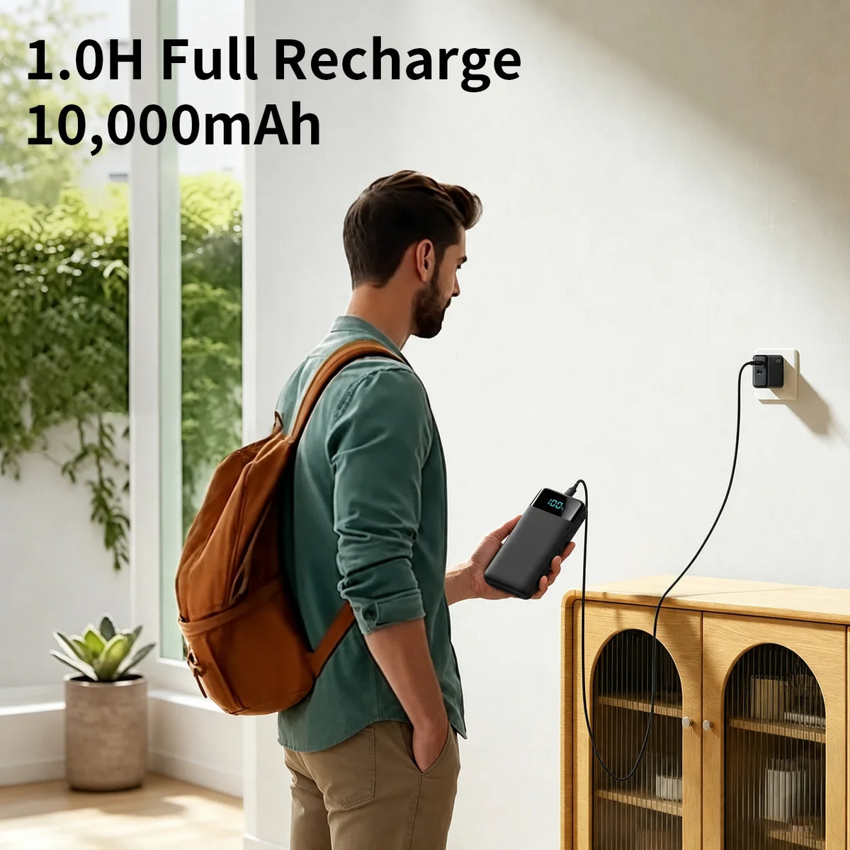 20W Power Bank 12000mAh Capacity PD Fast Charging Battery Charger Powerbank For Laptops MacBook iPhone Samsung Xiaomi