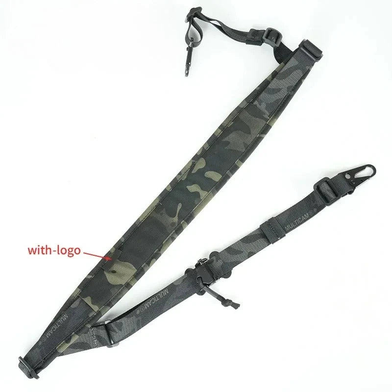 Tactical 2 Point Sling Strap 500D Nylon Modular Strap Quick Adjustable Multipurpose Outdoor Airsoft Accessories Shoulder Straps