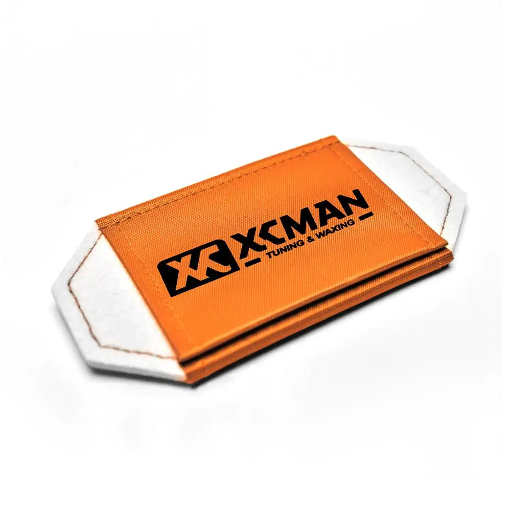 XCMAN Nordic XC Cross Country Ski Strap Ties With Fleece Padding Ski Base Wrap Straps Protector Carrier - 4PCS