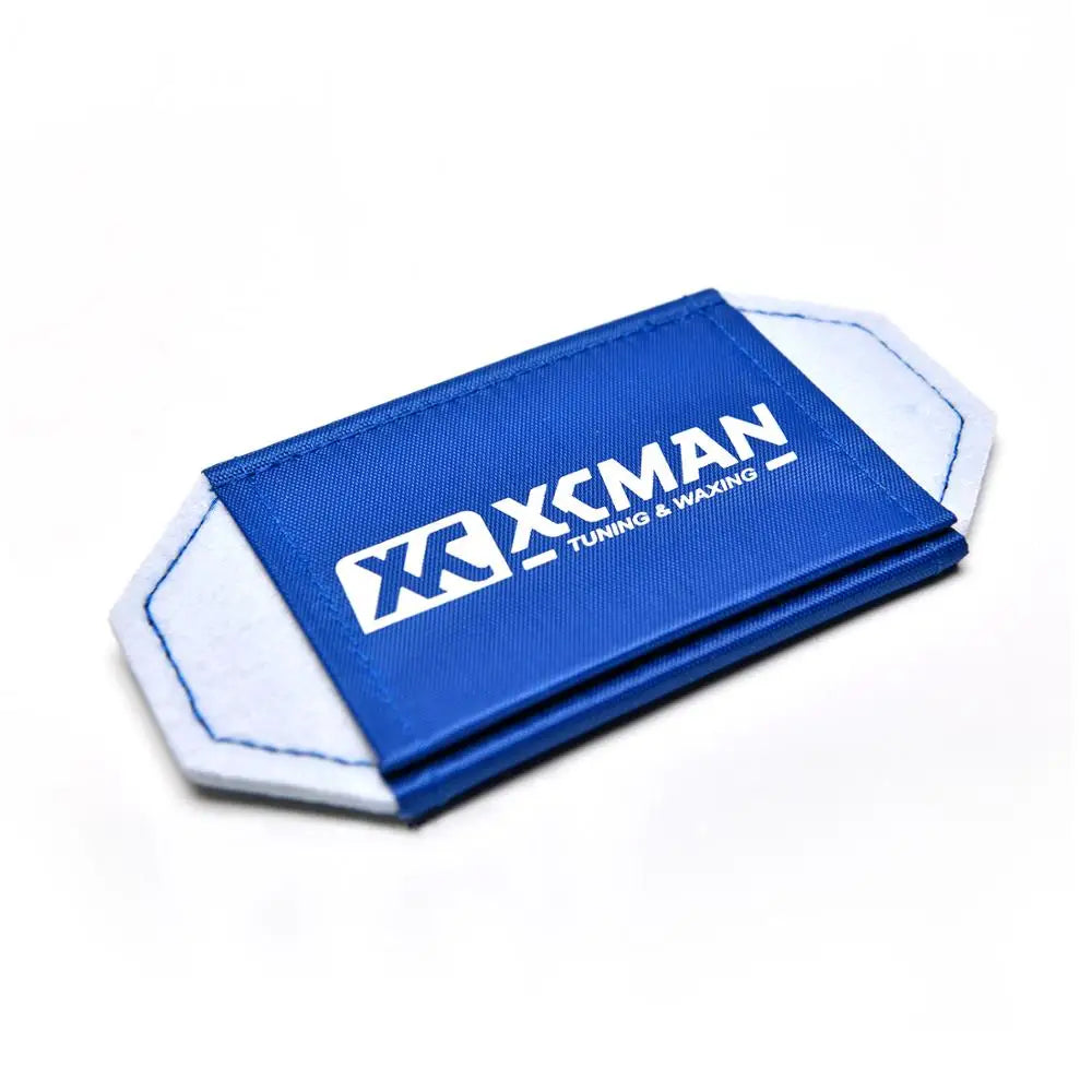 XCMAN Nordic XC Cross Country Ski Strap Ties With Fleece Padding Ski Base Wrap Straps Protector Carrier - 4PCS
