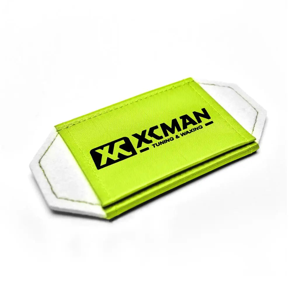 XCMAN Nordic XC Cross Country Ski Strap Ties With Fleece Padding Ski Base Wrap Straps Protector Carrier - 4PCS