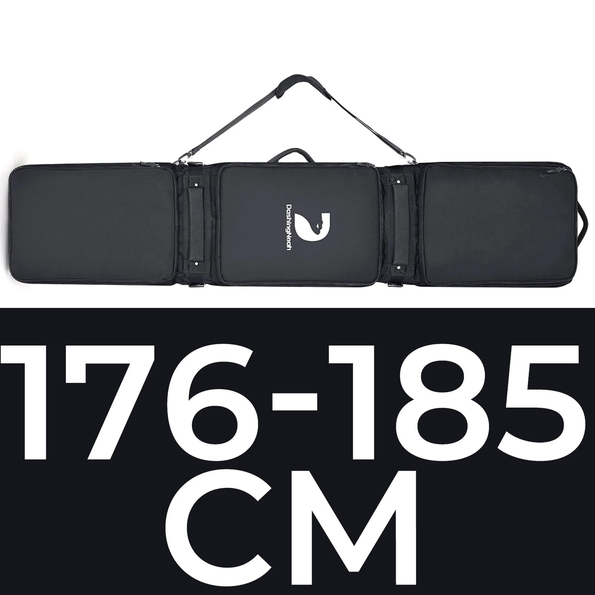 600D Fully Padded Snowboard Bag Waterproof Wheel Travel Bag Ski Snowboard Air Travel Bag Winter Skiing Equipment