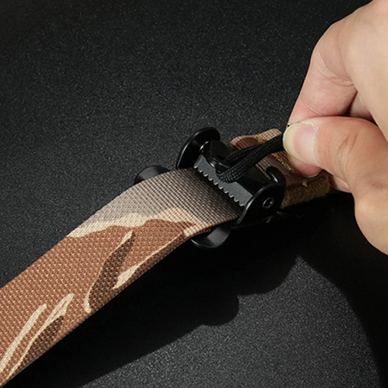 Tactical 2 Point Sling Strap 500D Nylon Modular Strap Quick Adjustable Multipurpose Outdoor Airsoft Accessories Shoulder Straps