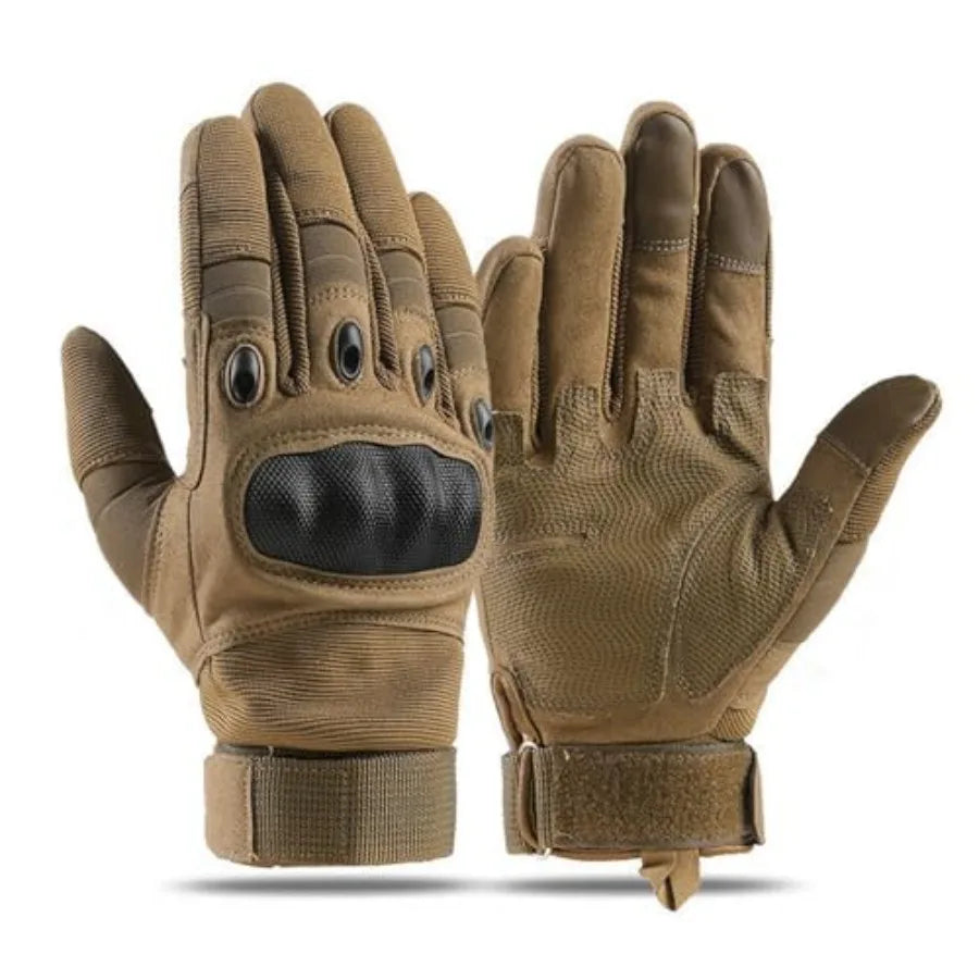 Utility Gloves for Men, Motorcycle Glove with Touchscreen Palm Pad Breathable Lightweight for Riding Cycling Sports