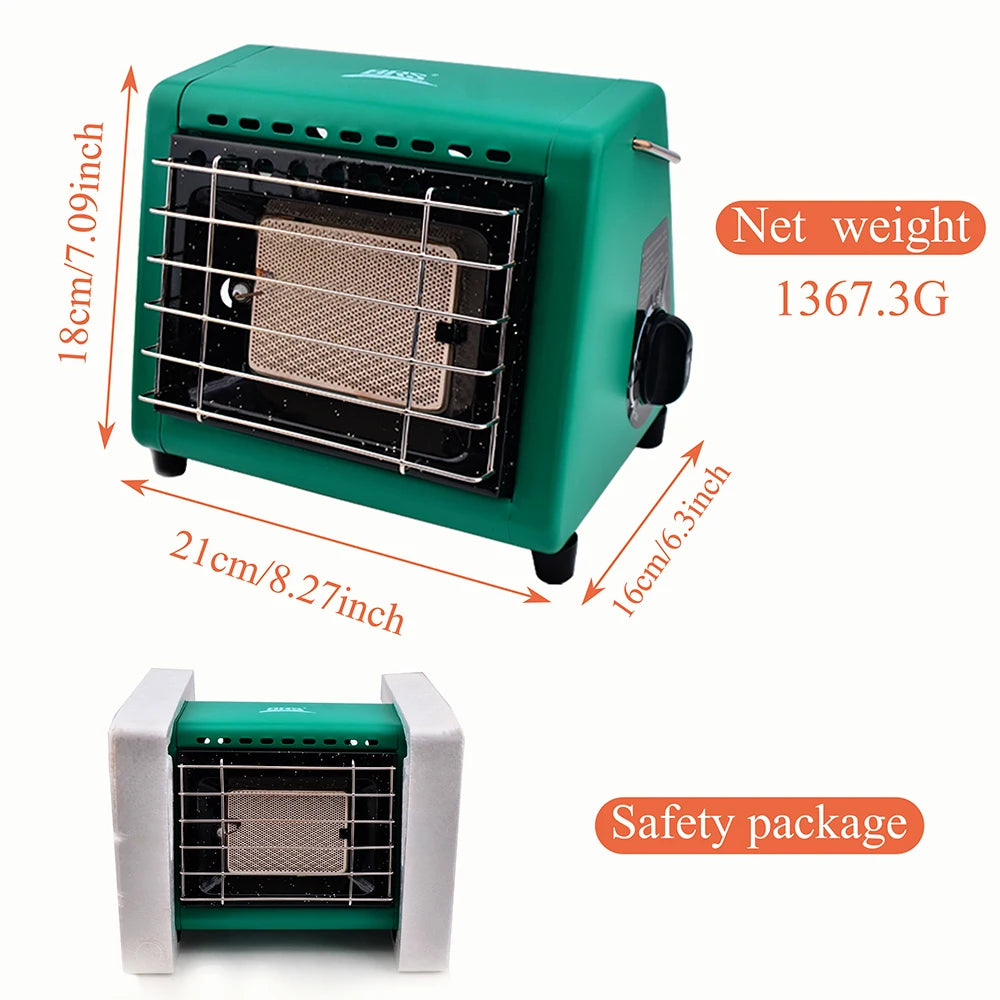 BRS-H23 Outdoor Portable Gas Heater Tent Heater For Home Energy Saving Camping Heating Stove Saving Gases Heate Fishing Gear