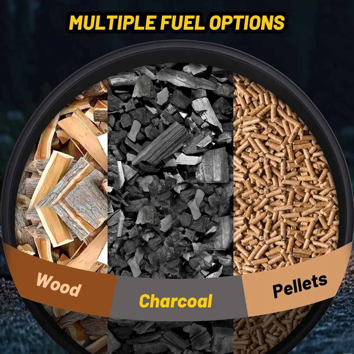 Outdoor Fire Pit with Grill Grate Multi-Fuel Design for Warmth and Casual Grilling Tabletop Barbecue Stove Camping Picnic Desktop Round Charcoal Stove  for Backyard & Patio Wood Burning Fire Bowl