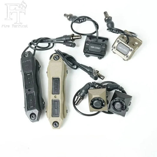 SF Plug Pressure Button Switch for M300 M600 V2 Tactical Pressure Remote Control 20mm Rail Mount Accessory