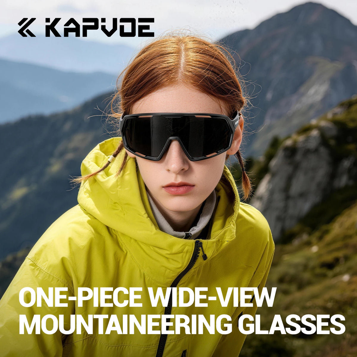 Kapvoe UV400 Golf Sports Glasses Baseball Photochromic Sunglasses on Sale Polarized Cycling Glasses Bike Mountain Bicycle Hiking Eyewear Men Women Glasses