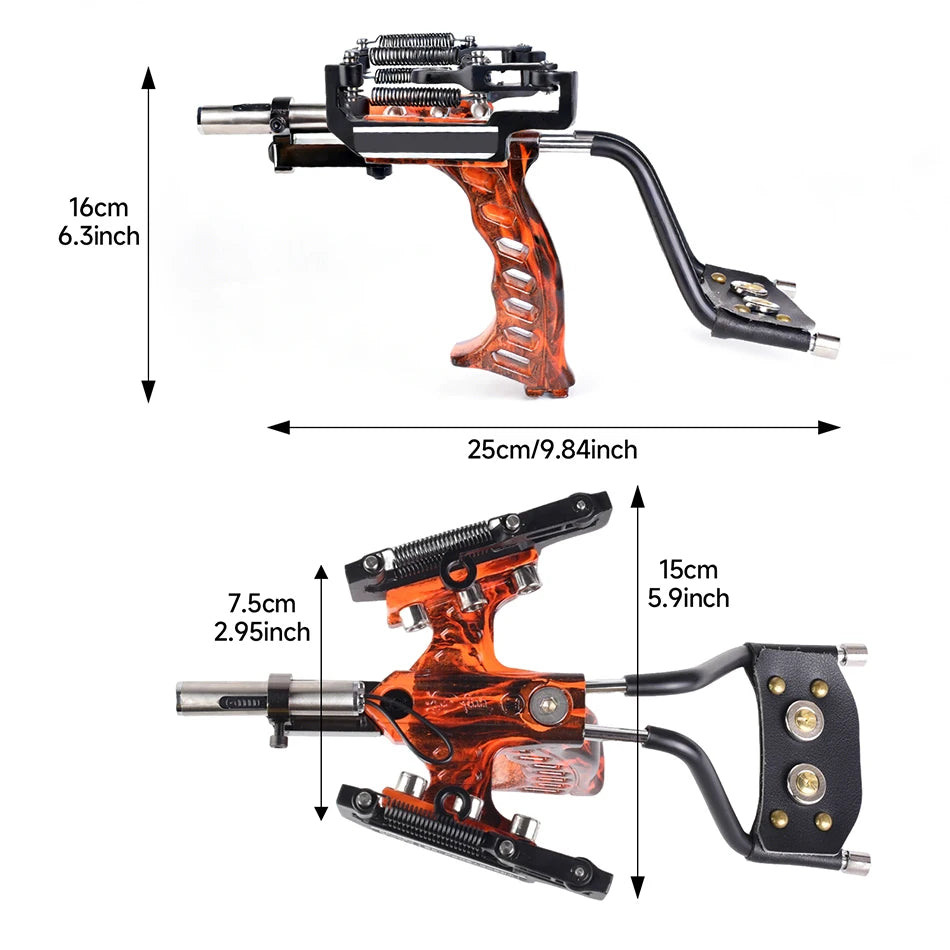Four Color Powerful Laser Slingshot, Outdoor Hunting Shooting, Fast Slingshot, Rubber Band Set, Include Rubber Band 4pcs Option, Practice Competition Exclusive, Holiday Gift