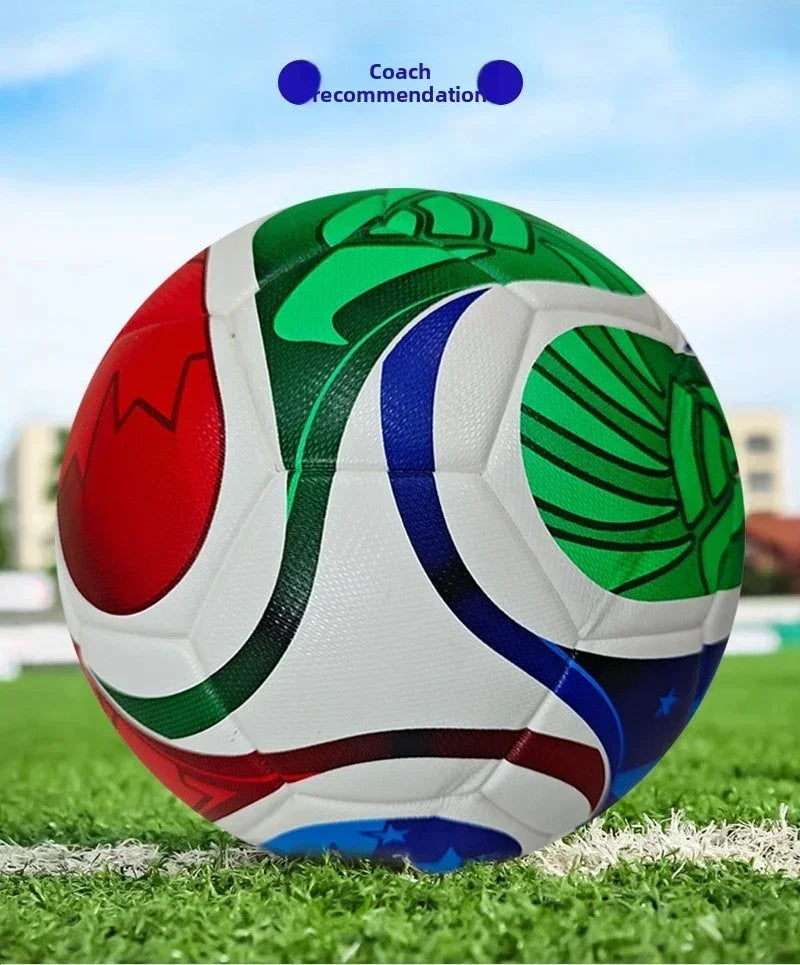 2026 High Quality Soccer Ball Official Size 5 PU Material Seamless Wear Resistant Match Training Football Futbol Voetbal Bola