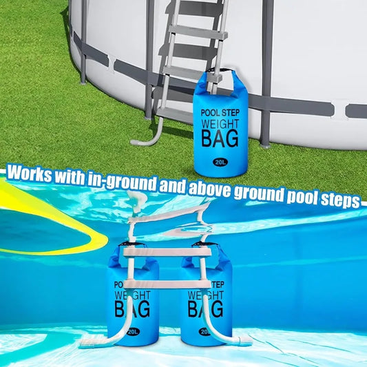 20L Outdoor Sports Inflatable Swimming Bag, Leak-Proof Waterproof Outdoor Bag, Waterproof Bucket Bag, Single Shoulder & Double Shoulder, for Canyoning, Rafting, Swimming, and Floating