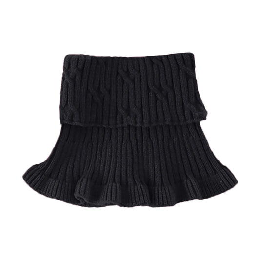 Warmth Neck Warmer Cozy for Winter Women's Knit Fake Collar Detachable Wool Scarf High-Neck Thermal Accessory Durable Soft
