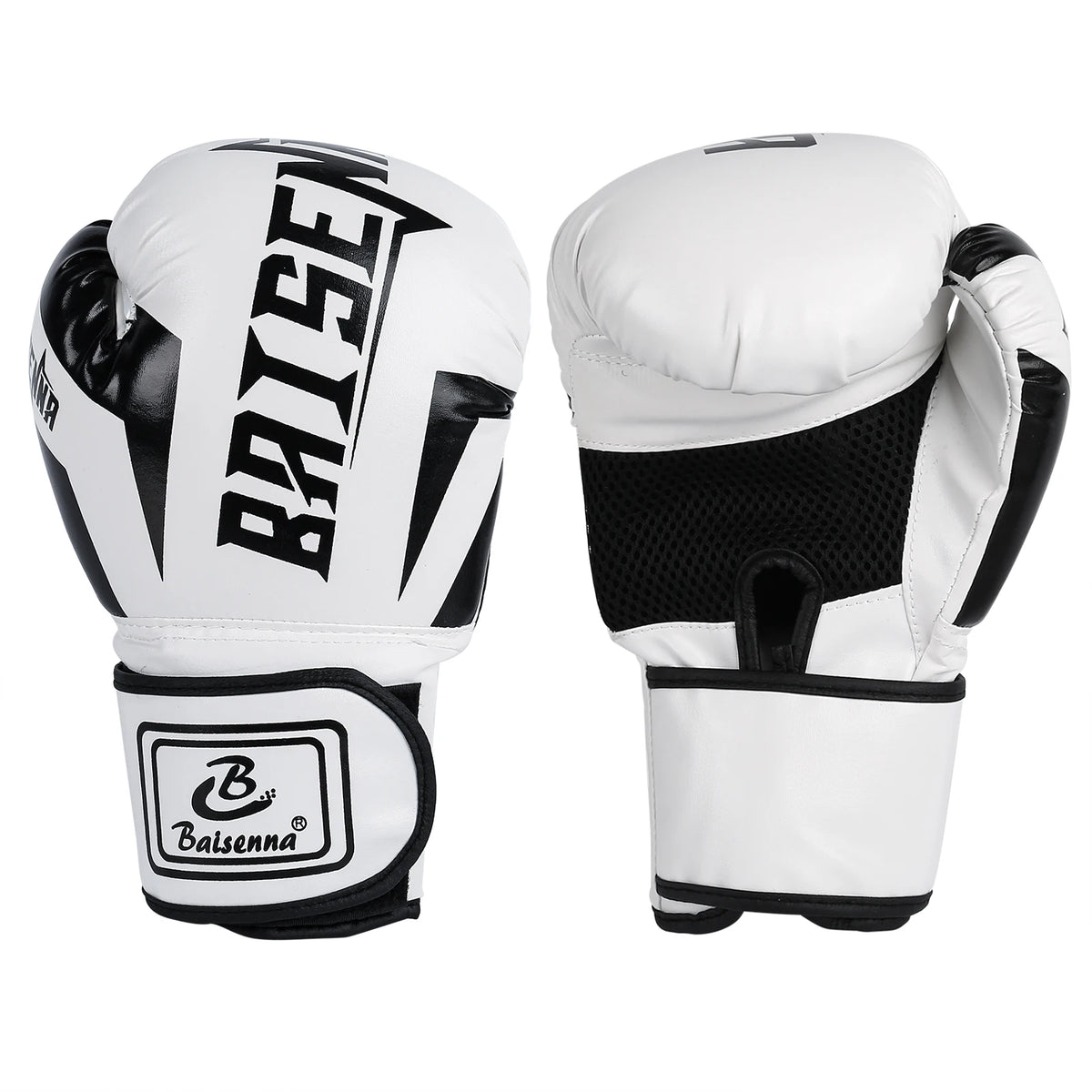 PU Boxing Gloves for Muay Thai Training Adults Breathable Lightweight Combat Mitts for Martial Arts Fitness Gear Durable